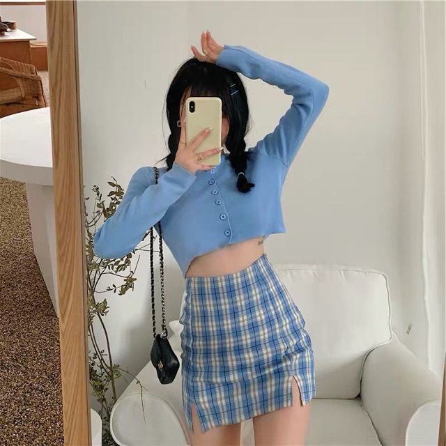 Chân Váy Caro Ngắn Nhiều Màu Dễ Phối Đồ | BigBuy360 - bigbuy360.vn