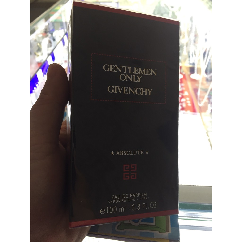 [Sẵn hàng] Nước Hoa Nam GIVENCHY Gentleman/ Gentlemen Only Absolute EDT 100ml - chính hãng Pháp