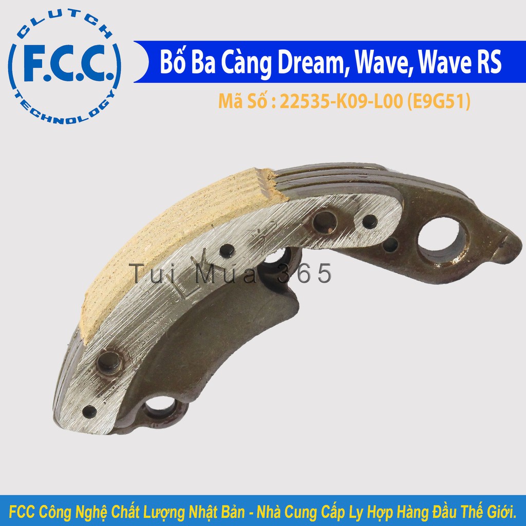 Bố ba càng FCC Honda Dream, Wave, Wave RS