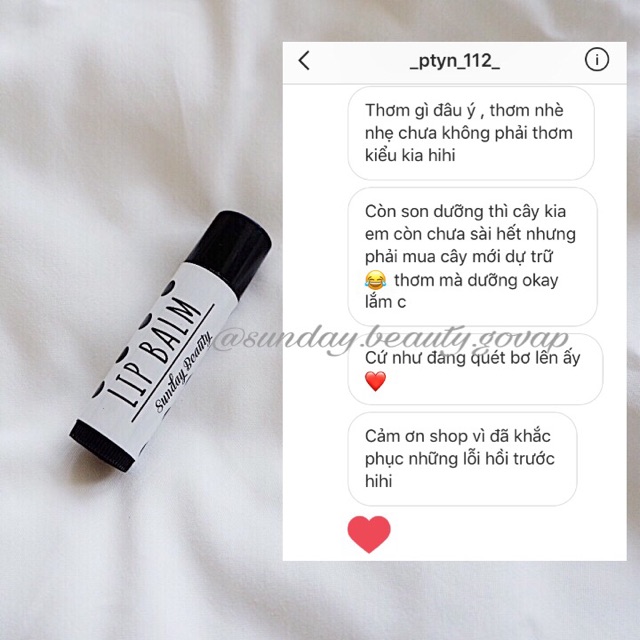 Son dưỡng handmade