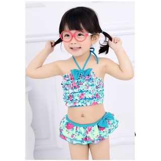 Đồ bơi mickey cho bé gái - màu đỏ