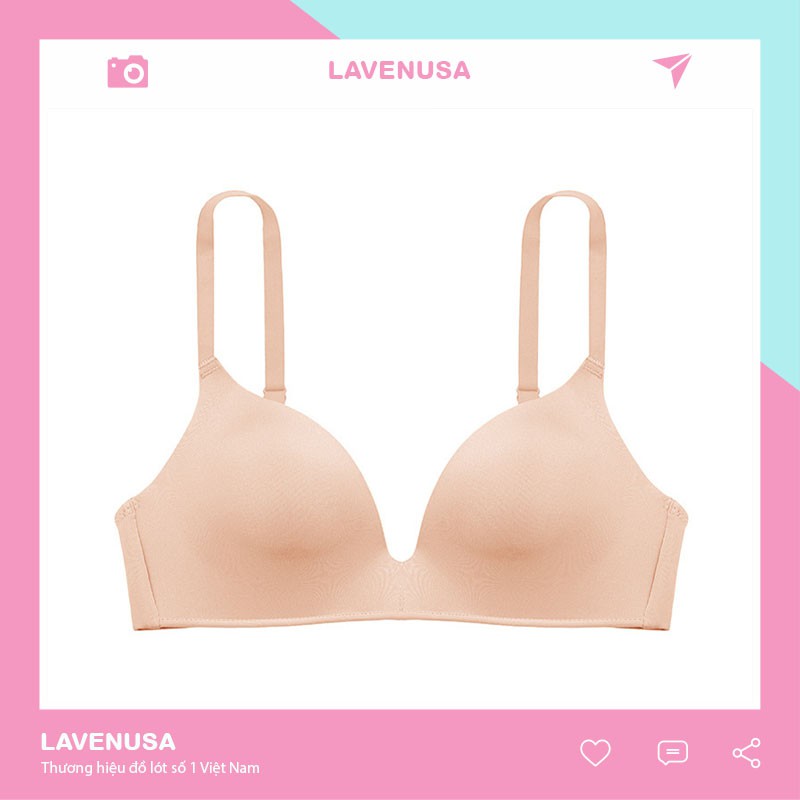 Áo lót nữ đúc su không gọng mềm mại thoải mái AL27