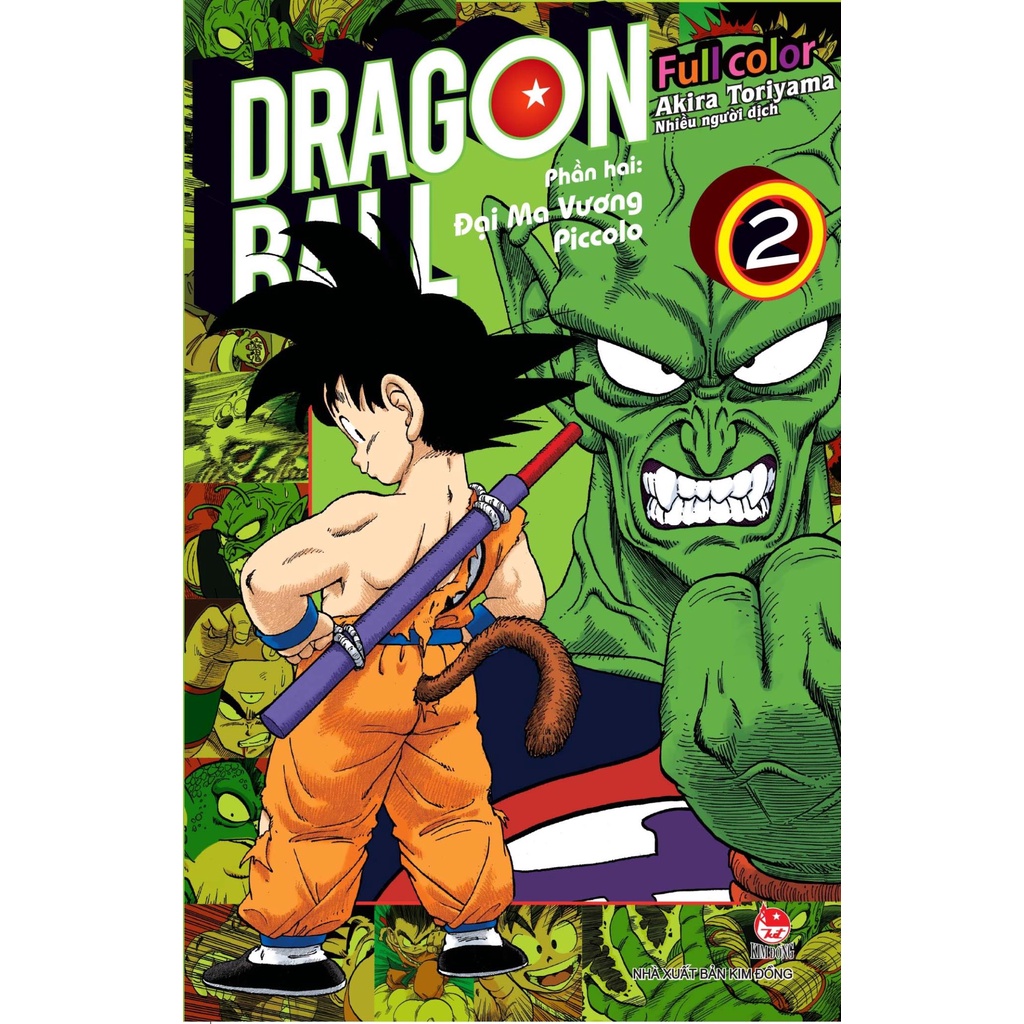 Sách Dragon Ball Full Color - Phần Hai: Đại Ma Vương Piccolo - Tập 2 - NXB Kim Đồng
