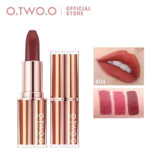 Son Môi Lì O.TWO.O Lâu Trôi Hình Vuông Cao Cấp Có 10 Màu Tùy Chọn 90g