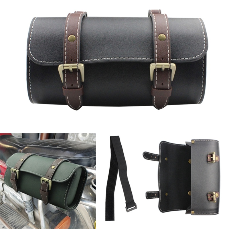 Túi Da Dày Dặn Đựng Đồ 2 Dây Đeo Tay Lái Xe Đạp