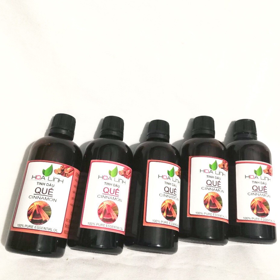 5 Chai Tinh dầu Quế Hoa Linh xông phòng, khử mùi 100ml