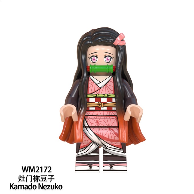 Dao Bánh Xe Đậu Mặt Trời Không. Bộ Lắp Ghép Lego Nhân Vật Phim Demon Slayer 6116