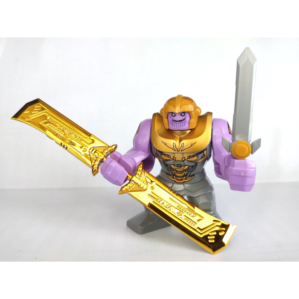 Marvel Phụ Kiện Vũ Khí Của Siêu Anh Hùng Thanos Double Edged Sword Thanh Đao 2 Lưỡi X1400