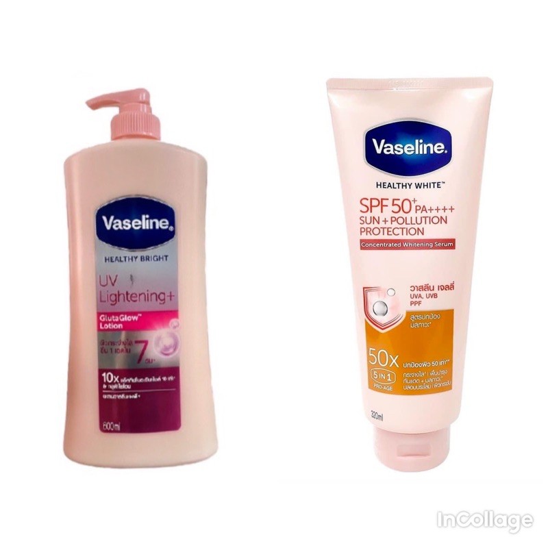 Dưỡng Thể Vaseline 10X 600ml - 50x 320ml / Vaseline