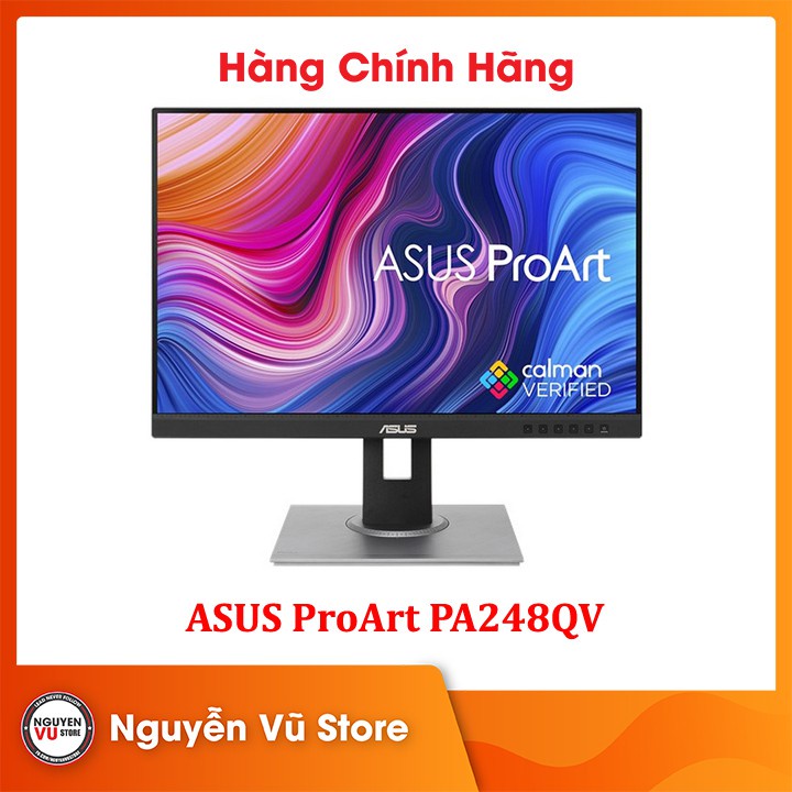 Màn hình đồ họa ASUS ProArt PA248QV 24″ IPS 75Hz - Hàng Chính Hãng