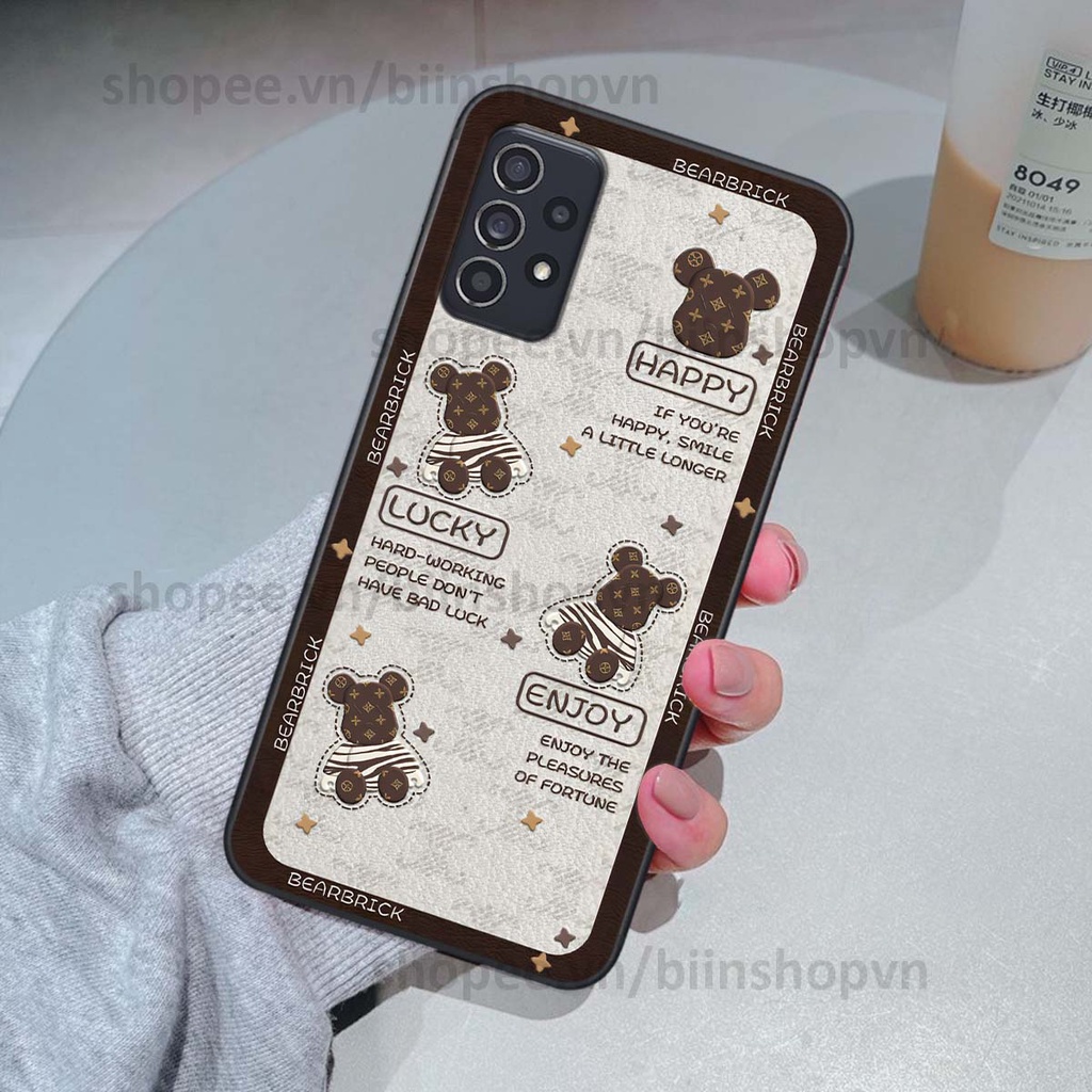 Ốp Samsung A32 / A52 / A72 hình gấu bear brick đẹp độc lạ, thời trang, cá tính