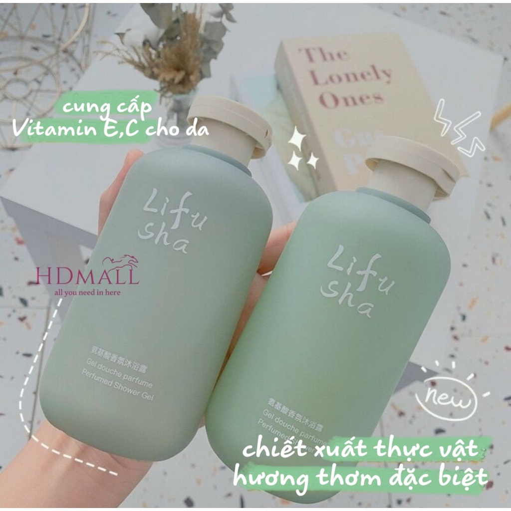 Sữa Tắm Nước Hoa Dưỡng Thể Lifusha, Mùi Hương Đặc Biệt Thư Giãn 300ml | BigBuy360 - bigbuy360.vn