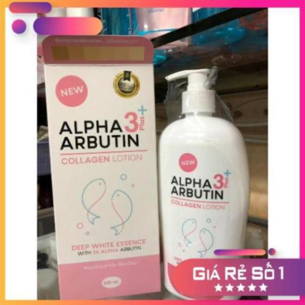 Kem dưỡng trắng body alpha aburtin 500 ml
