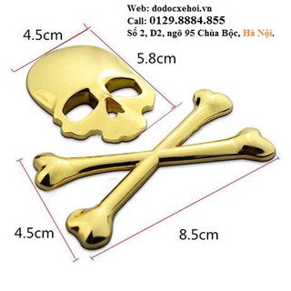 LOGO THÉP XƯƠNG SKULL