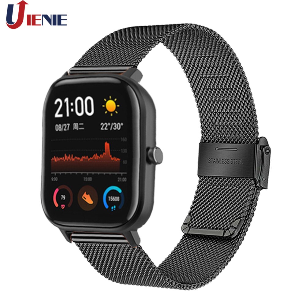 Dây đeo thay thế 20mm cho đồng hồ Xiaomi Huami Amazfit Gts 2 / Bip Lite / Gtr 42mm / Amilou Ls02 / Comi P8