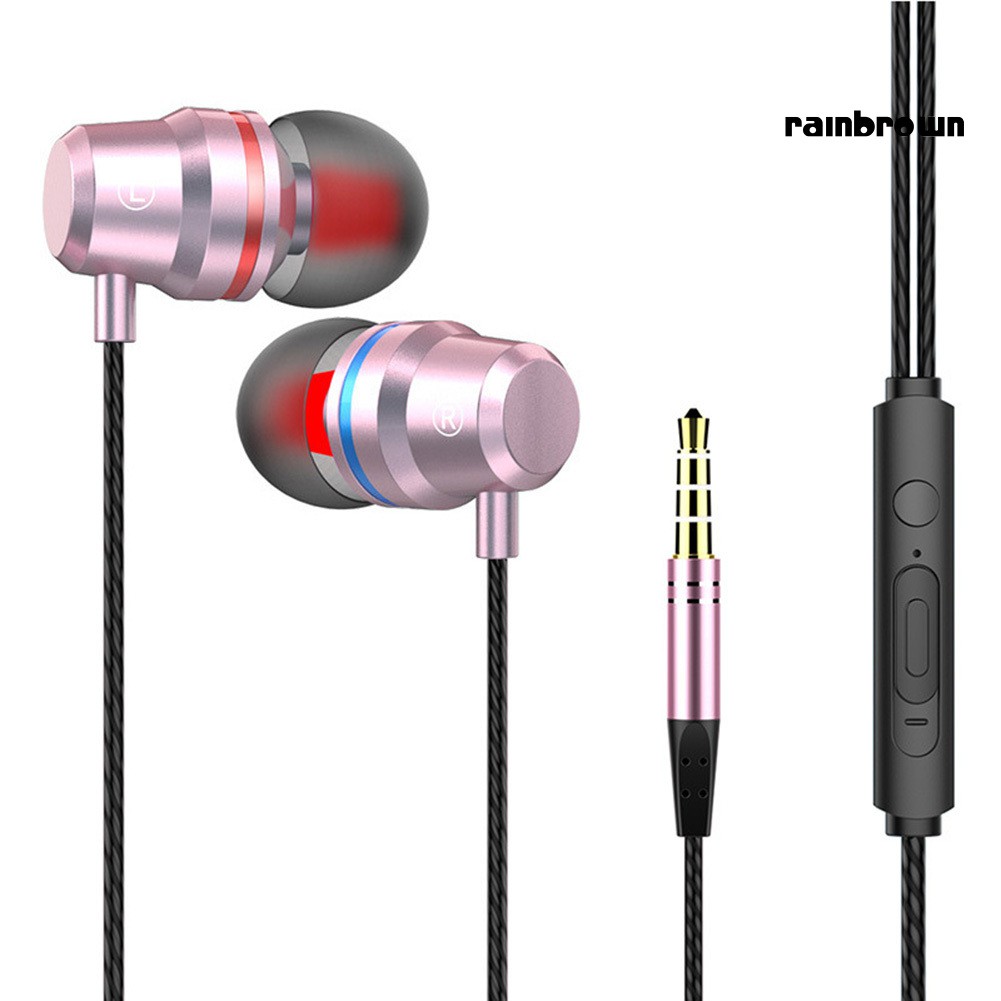 Tai Nghe Nhét Tai Jack 3.5mm Bass Trầm Có Micro Tiện Dụng