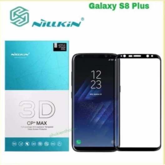 Kính Cường Lực Nillkin 3D Cp+Max Galaxy S8 Plus (Đen) - Chính hãng