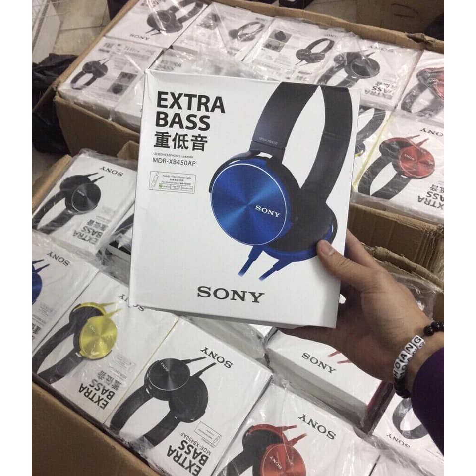 Tai Nghe Chụp Tai XB450 -  Extra Bass - Tai Nghe Bass (Có Mic) - Chất Lượng Âm Thanh Cực Hay