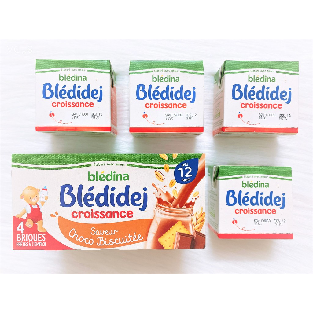 Combo 3 lốc sữa Bledina nước Pháp 250ml tăng cân cho bé 6 tháng, 9 tháng, 12 tháng. Date 8/2022 - Sweet Baby House