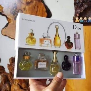 Nước hoa nữ Dior Les Parfums bộ 5 chai Chính Hãng thơm lâu mini lưu hương lâu phai thơm dịu nhẹ cuốn hút Queen Beauty | Thế Giới Skin Care