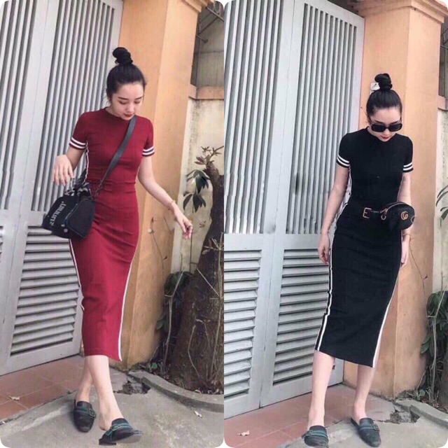 Đầm body thể thao