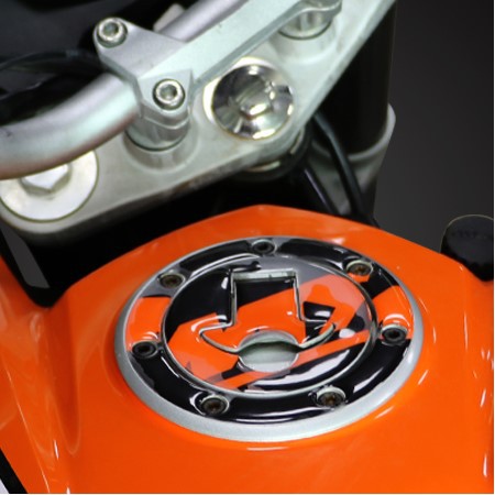 Sticker Phản Quang Dán Nắp Bình Xăng Chống Thấm Nước Cho ktm duke390 2013-2014 duke200 2012-2014 duke 390 200