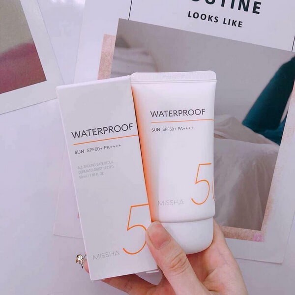 Kem chống nắng Missha WaterProof Sun SPF50+ PA++++ 50ml(date 9/2021)