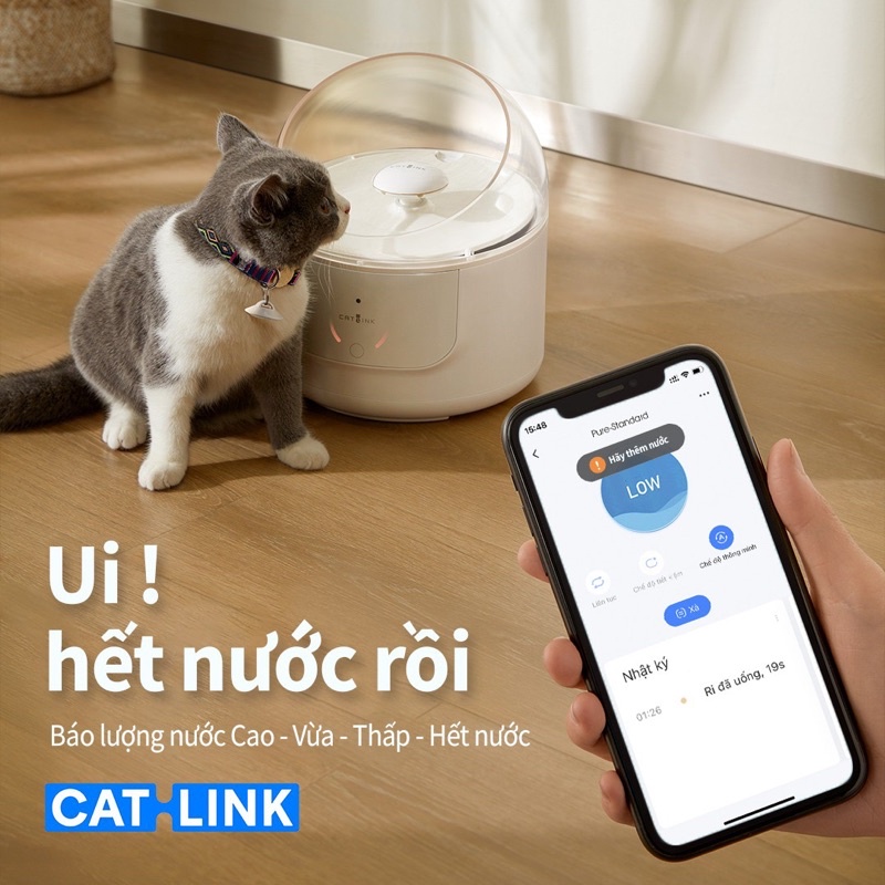 Máy lọc nước cho mèo Catlink PURE1