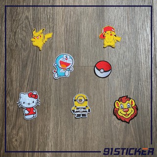 Patch vải ủi/ sticker vải ủi quần áo, balo, túi xách, Jeans, Denim, Bomber....
