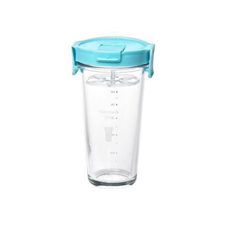 Cốc thủy tinh chia vạch có nắp Glasslock 450ml
