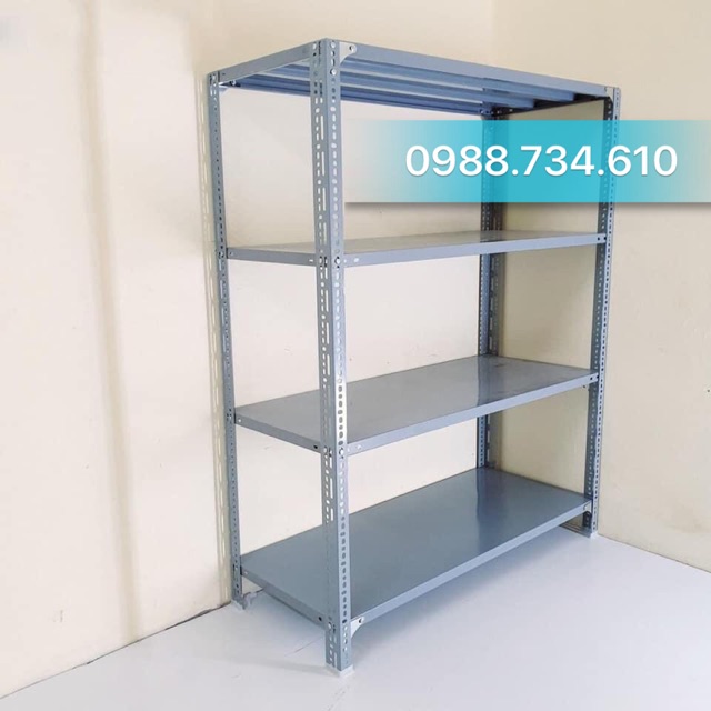 Kệ sắt vlo để hàng ( Cao 1m5 dài 1m rộng 40cm )