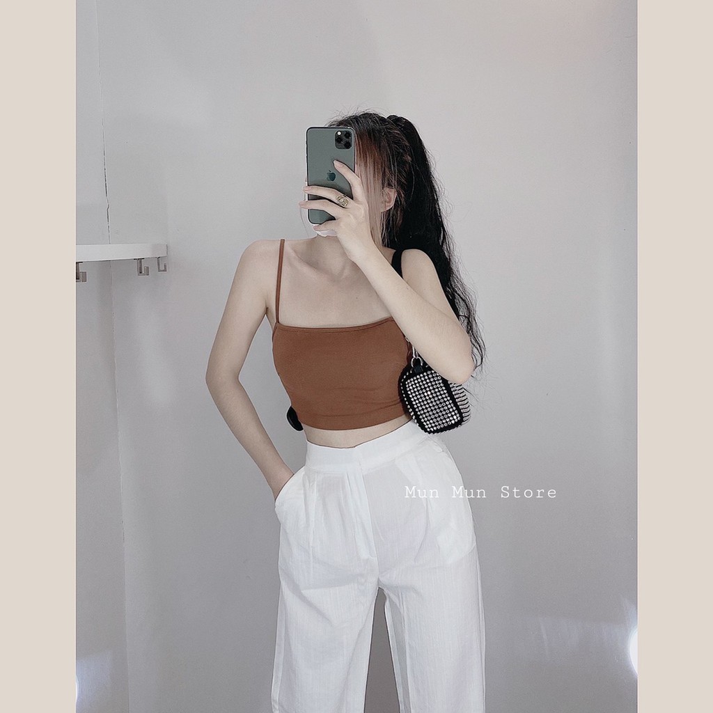 𝗙𝗿𝗲𝗲 𝗦𝗵𝗶𝗽Quần đũi ống rộng nữ lưng cao  lưng chun, ống dài 100cm lên dáng suông đứng cực xinh (ảnh+video thật)8942