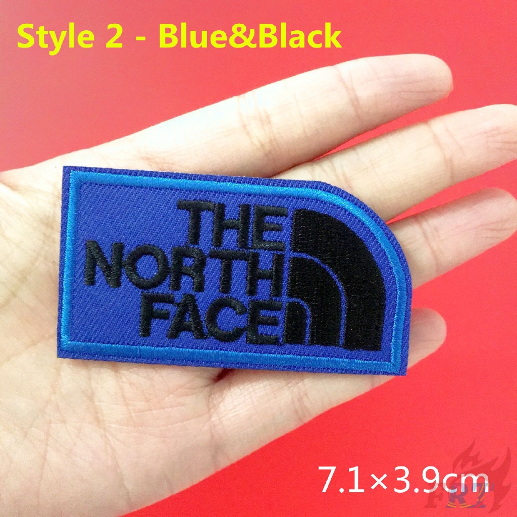Miếng dán ủi họa tiết logo thương hiệu The North Face 4.3.1