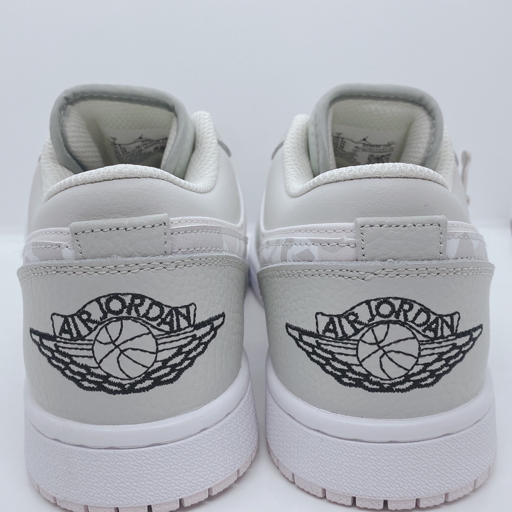 [Full Box] Giày thể thao nam nữ Sneaker Air Jordan 1 Cổ Thấp Trắng Camo Chuẩn Full Size Hot Trend 2021 | BigBuy360 - bigbuy360.vn