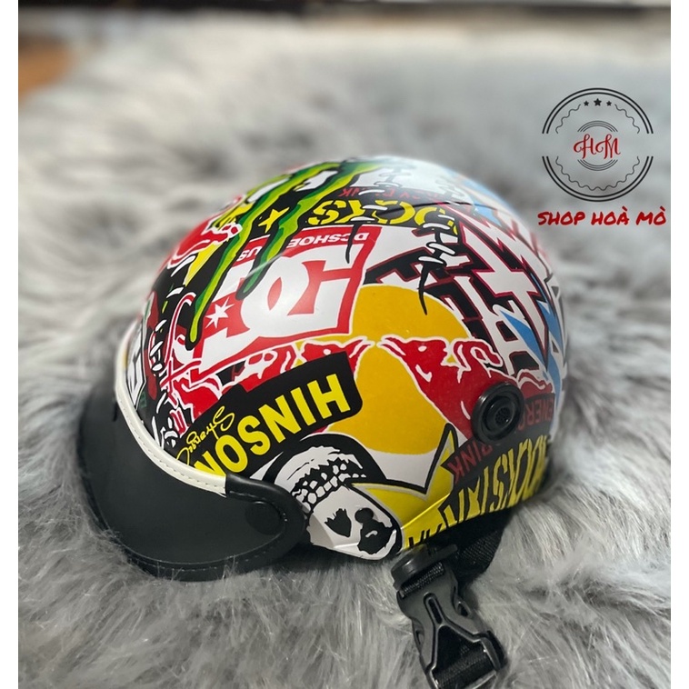 NÓN BẢO HIỂM ĐẸP ĐỘC NHÚNG CACBON ĐẸP RẺ