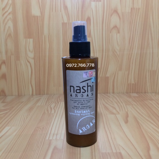 SỮA DƯỠNG XẢ KHÔ LÀM PHỒNG TÓC NASHI ARGAN 150ML