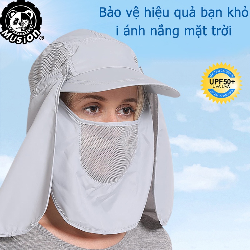 Nón trùm đầu Musion chống tia UV thiết kế sáng tạo