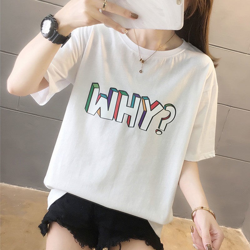 ∋✘Antarctic cotton thun nam nữ tay ngắn phiên bản hàn quốc 2020 new ins wind summer wild white top