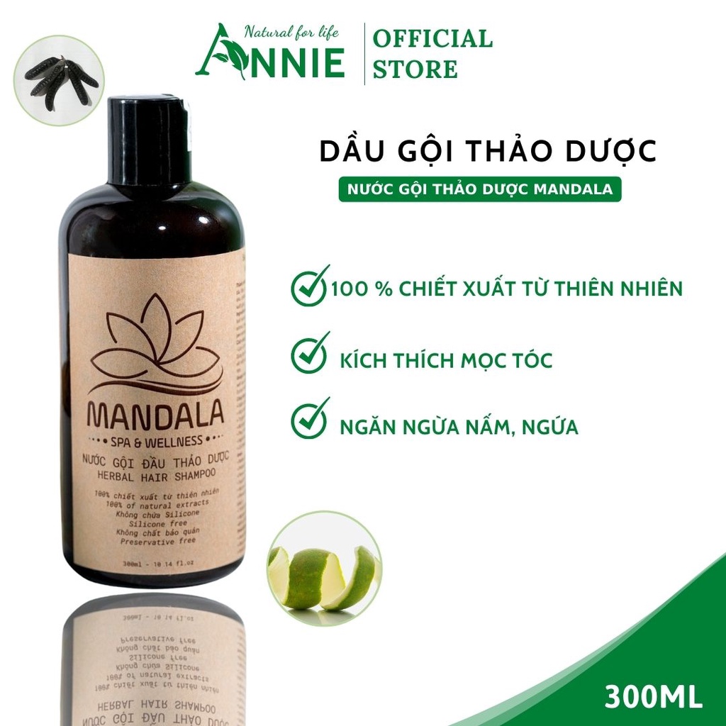 dầu gội bưởi, nước gội bưởi chăm sóc tóc mandala, dầu gội thảo dược giảm gàu nấm ngứa  dưỡng tóc chắc khỏe, dày bồng