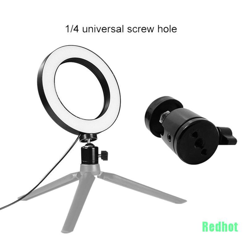 Vòng Đèn led 6 &quot;5500K Có Thể Điều Chỉnh Độ Sáng Với Cổng USB Cho Chụp Ảnh / video / Play