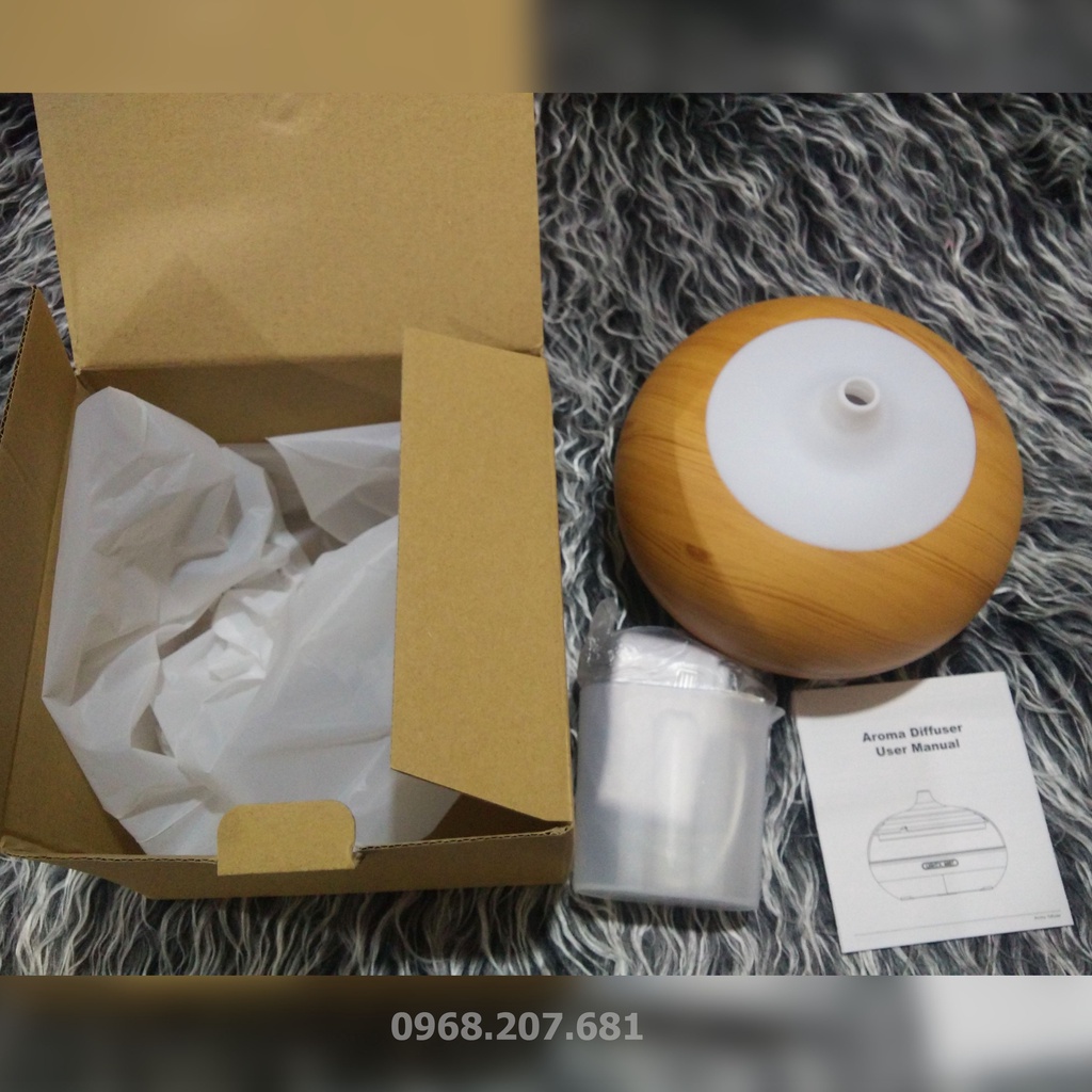 Máy khuếch tán tinh dầu bí ngô CANIFO cao cấp, xông thơm phòng, tạo ẩm cho không khí hiệu quả, hàng chính hãng