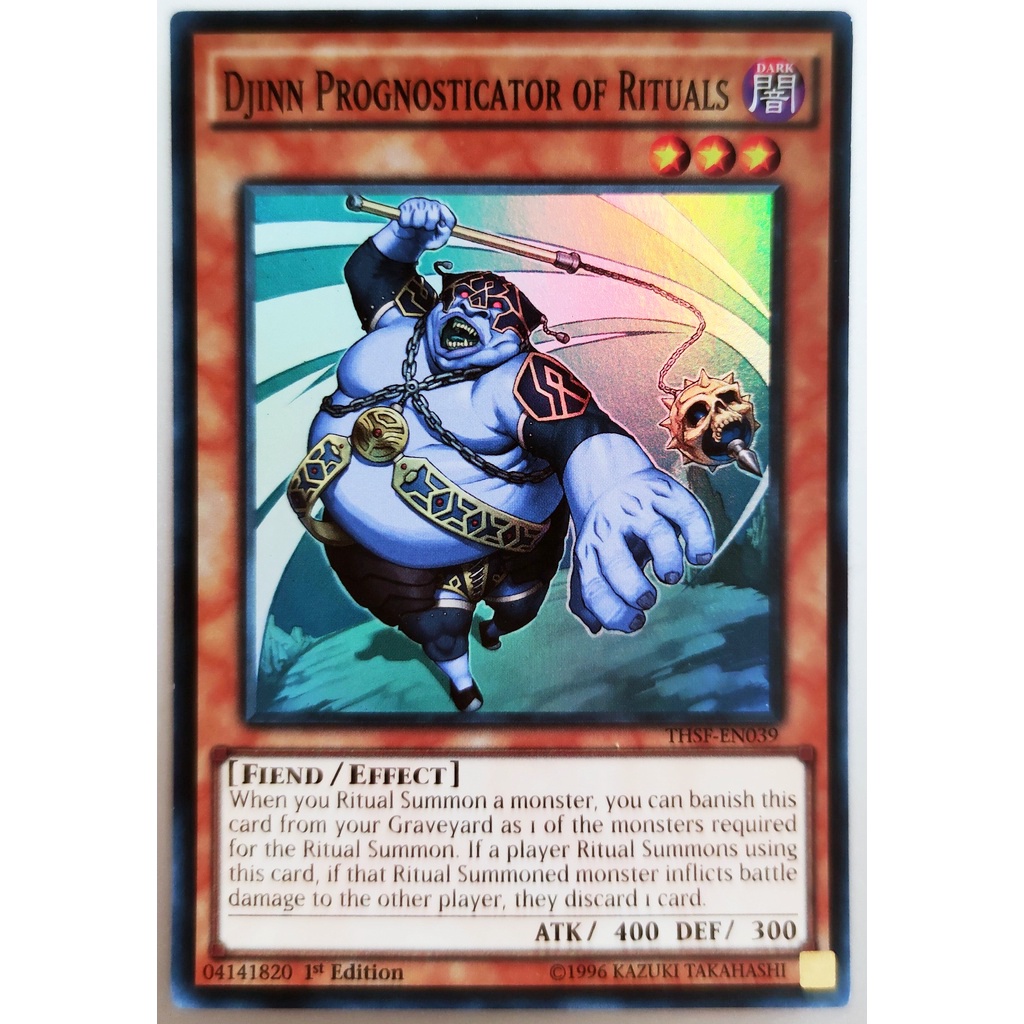 [Thẻ Yugioh] Djinn Prognosticator of Rituals |EN| Super Rare