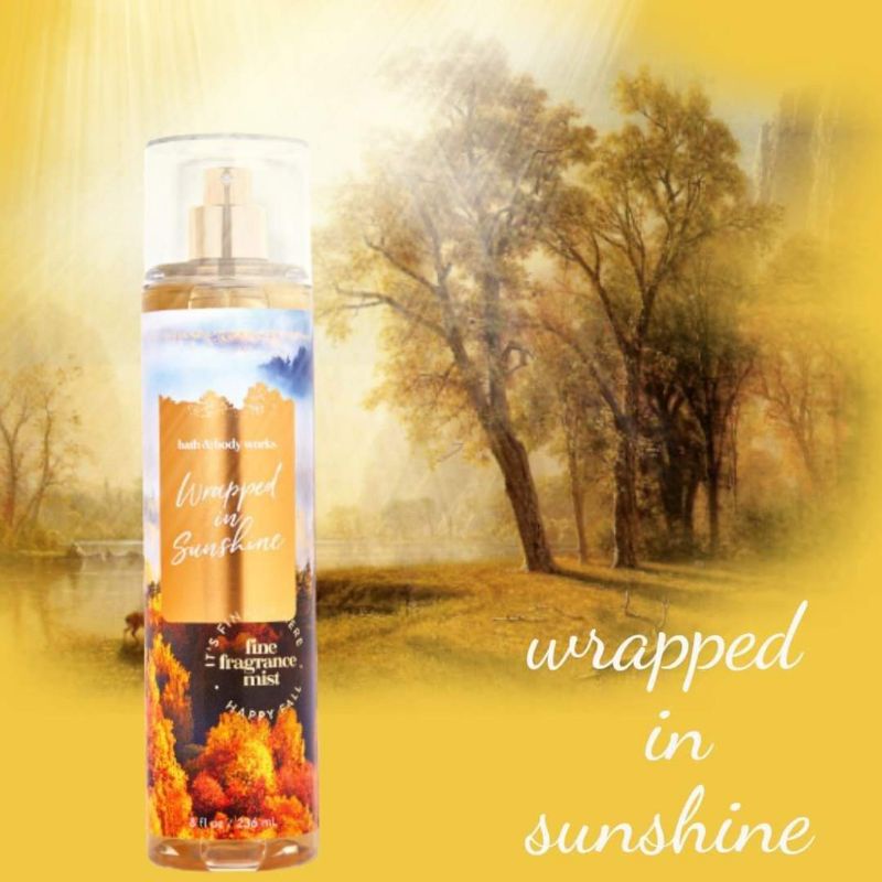 (30ML)XỊT THƠM WRAPPED SUNSHINE BATH AND BODYWORKS