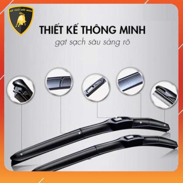 Bộ Hai Chổi Cần Gạt Mưa 3 Khúc CARALL T170 CHÍNH HÃNG Cao Cấp