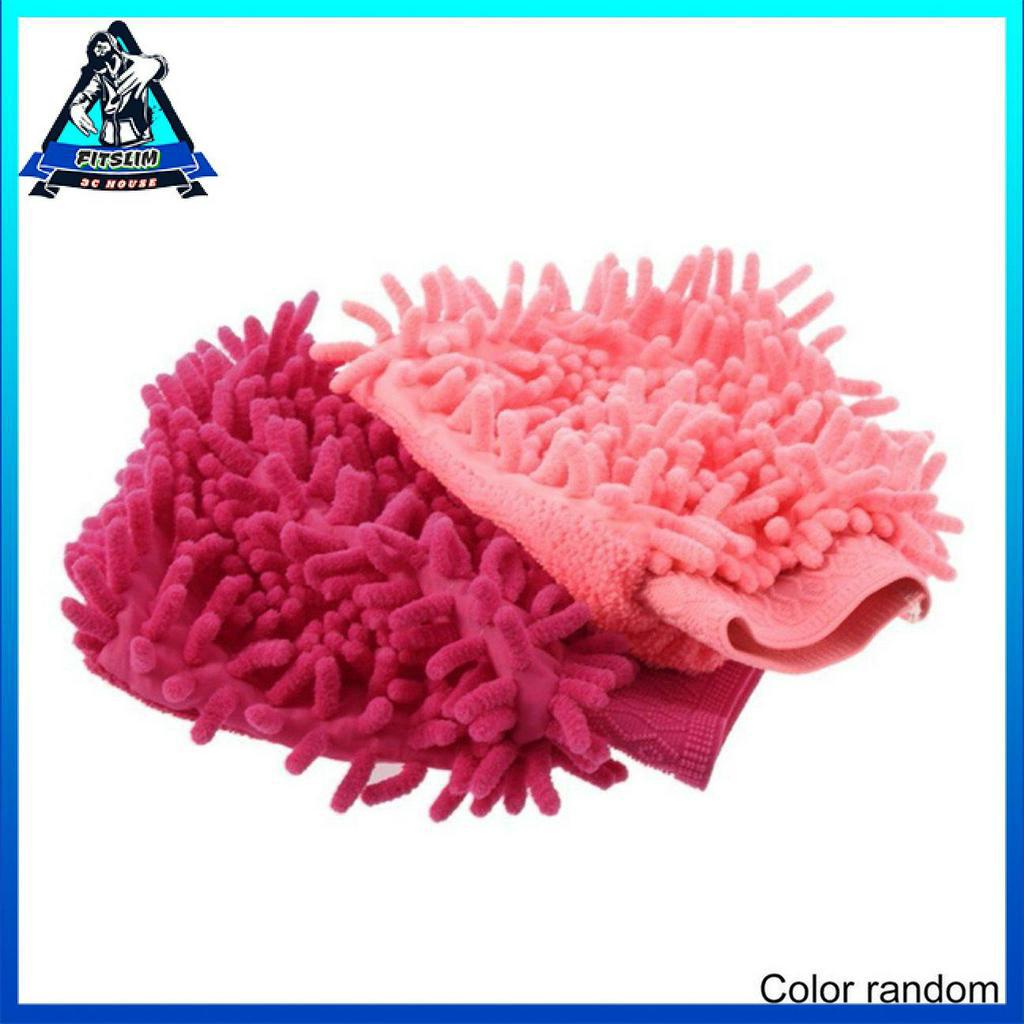 Găng tay vệ sinh sợi nhỏ chống trầy xước mềm mại chuyên dùng rửa xe