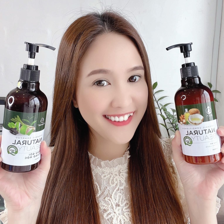 Dầu xả Natural Beauty phục hồi tóc hư tổn, gãy rụng 300ml