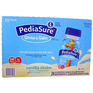 Sữa Pediasure nước 237ml 24 chai của mỹ ( cty nhập khẩu chính hãng)