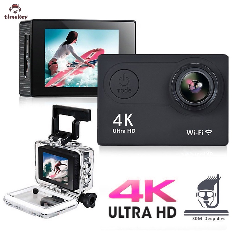 Camera hành trình H9 1080p/60fps 20MP WiFi 2.0" Ultra HD 4K Mini Cam chống thấm nước | BigBuy360 - bigbuy360.vn