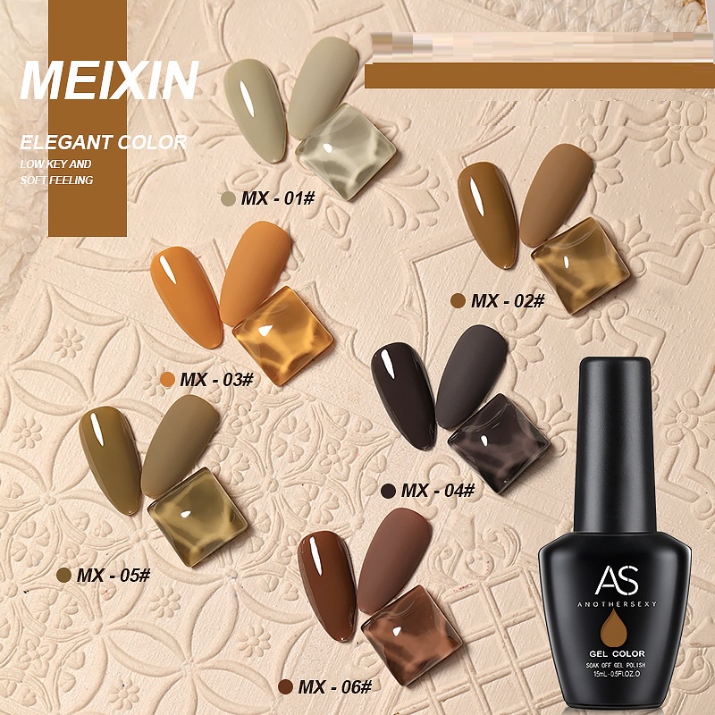 Sơn Gel AS Mã MX (cam kết chính hãng _lựa màu tự do hơn 2000 màu)