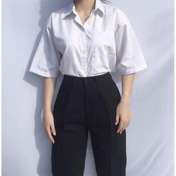 Quần baggy vải( quần tây)